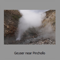 Geyser near Pinchollo